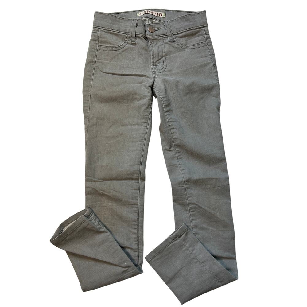 J Brand Girls Gray Skinny Jeans Size 8